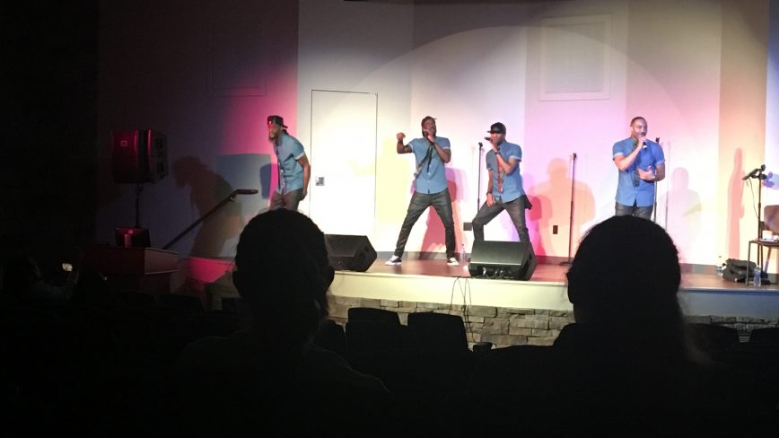 Kazual performs at Scranton University